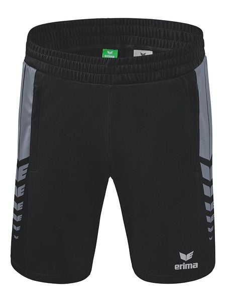 Erima Szorty funkcyjne "Six Wings" w kolorze czarnym rozmiar: XL. Czarne szorty męskie Erima, bez wzorów. Za 121.35 zł.