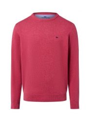 Fynch-Hatton sweter Mężczyźni Bawełna wyrazisty róż, XL. Czerwone swetry męskie Fynch-Hatton, m, bez wzorów, z bawełny, bez kołnierzyka. Za 349.95 zł.