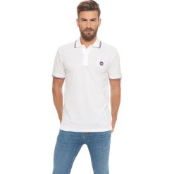 Koszulka polo w kolorze białym. Białe koszulki polo męskie Lonsdale, Kangol, Crosshatch, m, bez wzorów, z bawełny, bez ramiączek. W wyprzedaży za 59.95 zł.