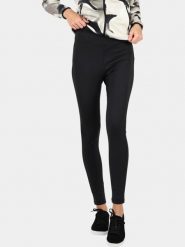 Legginsy damskie Luhta Ikkamo. Czarne legginsy damskie Luhta, s, bez wzorów, z materiału. Za 339.00 zł.