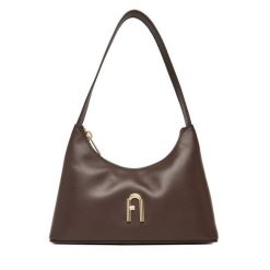 Torebka Furla. Brązowe torebki klasyczne damskie Furla, bez wzorów, bez dodatków. Za 1,269.00 zł.