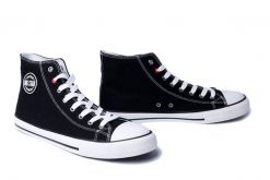BIG STAR NN174304 czarny, trampki męskie. Czarne trampki i tenisówki męskie Big Star, bez wzorów, bez zapięcia. Za 124.90 zł.