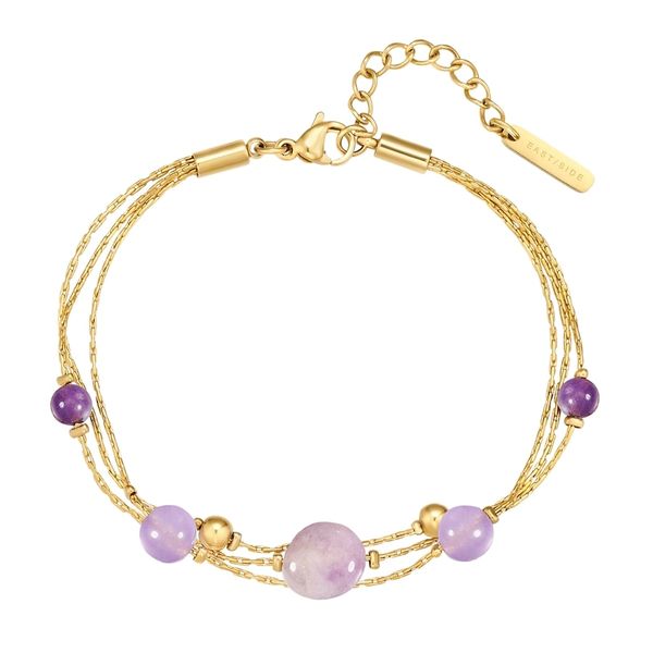 EASTSIDE Bransoletka Stal nierdzewna Żółte złoto Bransoletki 1 ct Damski. Żółte bransoletki damskie Eastside, pozłacane. Za 169.99 zł.