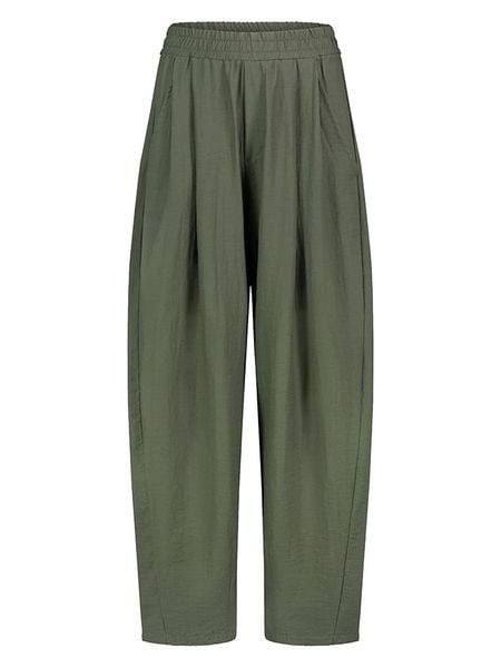 Sublevel Spodnie w kolorze khaki rozmiar: S/M. Brązowe spodnie materiałowe damskie Sublevel, bez wzorów, z materiału. Za 98.95 zł.