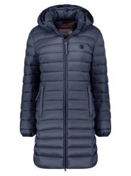 ANAPURNA Płaszcz pikowany "Akitalana" w kolorze granatowym rozmiar: XXL. Niebieskie płaszcze damskie ANAPURNA, xxl, bez wzorów. Za 148.96 zł.