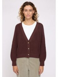 MAZINE Kardigan "Lovi" w kolorze brązowym rozmiar: XL. Brązowe kardigany damskie MAZINE, xl, bez wzorów, z bawełny. Za 130.81 zł.