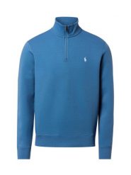 Polo Ralph Lauren Bluza Mężczyźni Materiał dresowy niebieski, S. Niebieskie bluzy bez kaptura męskie Polo Ralph Lauren, m, z bawełny. Za 479.95 zł.