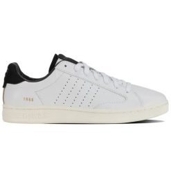 Buty K-Swiss Lozan Klub Lth 07263-189-M biale białe. Białe buty sportowe na co dzień męskie z gumy, bez zapięcia. Za 361.59 zł.