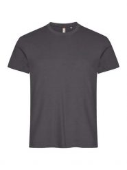 Clique Basic-T męski T-shirt dopasowany krój – Metal Grey. Szare t-shirty męskie CLIQUE, m, bez wzorów, z bawełny, bez kołnierzyka. Za 82.69 zł.