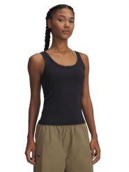 Under Armour Top w kolorze czarnym rozmiar: XL. Czarne topy damskie Under Armour, xl, bez wzorów, bez kołnierzyka. Za 158.10 zł.