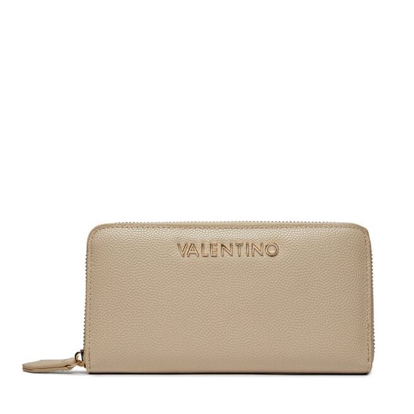 Portfel Valentino. Brązowe portfele damskie Valentino, bez wzorów. Za 209.99 zł.