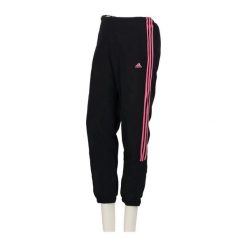 Second life - Damskie spodnie dresowe 3-Stripes Różowe paski - Jak nowy. Czarne spodnie sportowe damskie Adidas, s, z dresówki, do biegania. Za 146.96 zł.