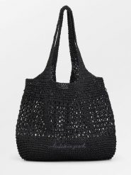 Becksöndergaard Shopper bag "Vanessa" w kolorze czarnym - 48 x 35 cm rozmiar: onesize. Czarne shopper bag damskie Becksöndergaard, bez wzorów, z materiału, bez dodatków. Za 130.99 zł.