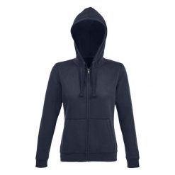 Damska Bluza Z Kapturem Spike Z Pełnym Zamkiem Błyskawicznym. Niebieskie bluzy z kapturem damskie SOL'S, s. Za 174.99 zł.