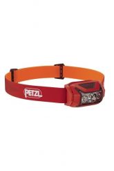 Czołówka PETZL Actik Czerwona hybrydowa 450 lumenów IPX4 regulowany pasek 98 g. Brązowe paski męskie PETZL, bez wzorów, biznesowe. Za 236.65 zł.