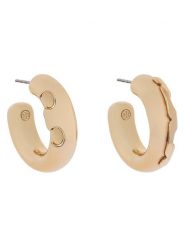 Tory Burch Kolczyki 152881 Złoty. Żółte kolczyki damskie Tory Burch, metalowe. Za 579.99 zł.