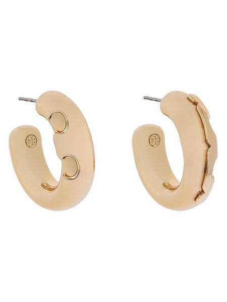 Tory Burch Kolczyki 152881 Złoty. Żółte kolczyki damskie Tory Burch, metalowe. Za 579.99 zł.