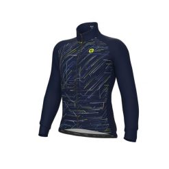 Kurtka rowerowa męska Alé Cycling Solid Byte. Niebieskie kurtki męskie ALÉ CYCLING, m, bez wzorów. W wyprzedaży za 542.99 zł.