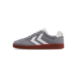 Buty Hummel VM78 CPH SP. Niebieskie buty sportowe na co dzień męskie HUMMEL, z materiału, bez zapięcia, do biegania. Za 423.70 zł.