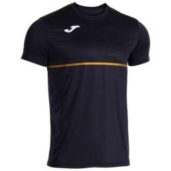 Koszulka Joma Record III krótki rękaw czarna. Niebieskie t-shirty sportowe męskie Joma, l, z materiału, bez ramiączek, do biegania. Za 141.20 zł.