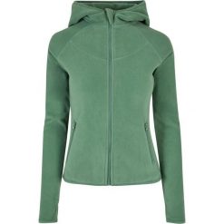 Kurtka polarowa z kapturem dla kobiet Urban Classics. Zielone kurtki damskie Urban Classics, m, bez wzorów, z materiału, z kapturem. Za 144.75 zł.