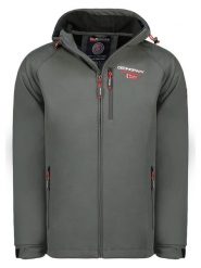 Geographical Norway Kurtka softshellowa "Takito" w kolorze antracytowym rozmiar: S. Czarne kurtki outdoor męskie Geographical Norway, s, bez wzorów, bez kaptura. Za 100.75 zł.
