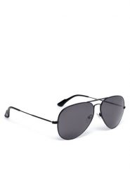 Gino Rossi Okulary przeciwsłoneczne MR22LQ006S-1 Czarny. Czarne okulary przeciwsłoneczne damskie Gino Rossi, z tworzywa sztucznego. Za 129.99 zł.