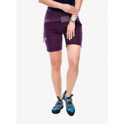 Spodenki wspinaczkowe damskie Ortovox Casale Shorts. Fioletowe szorty damskie ORTOVOX, bez wzorów. Za 476.99 zł.