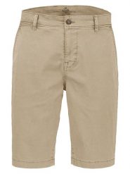 Lerros Szorty chino w kolorze beżowym rozmiar: W32. Brązowe szorty męskie Lerros, bez kołnierzyka. Za 152.99 zł.