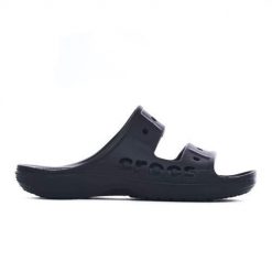 Klapki męskie Crocs 207627001. Czarne klapki i japonki męskie Crocs, z materiału. W wyprzedaży za 129.00 zł.