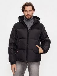 Tommy Hilfiger Kurtka zimowa New York MW0MW32771 Czarny Regular Fit. Czarne kurtki męskie Tommy Hilfiger, na zimę, m, bez wzorów, z syntetyku, bez kaptura. Za 1,119.00 zł.