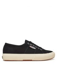 Superga Tenisówki 2750 COTU Czarny. Czarne trampki i tenisówki damskie Superga, bez wzorów, z materiału. Za 159.99 zł.