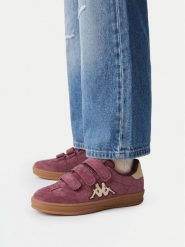 Kappa Sneakersy KAPPA-CEO-CP40-OLC-258084N(DZ) Bordowy. Czerwone buty sportowe dziewczęce Kappa, bez wzorów, ze skóry, bez zapięcia. Za 159.99 zł.