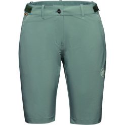 Spodenki trekkingowe damskie Mammut Runbold Roll Cuff. Niebieskie szorty damskie Mammut, bez wzorów, sportowe. Za 249.99 zł.