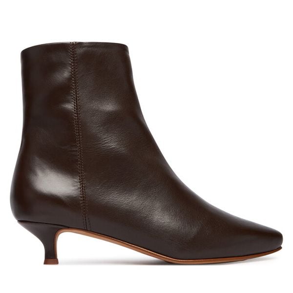 Botki Balagan. Brązowe botki damskie BALAGAN, bez obcasa, na szpilce, bez zapięcia. Za 769.99 zł.