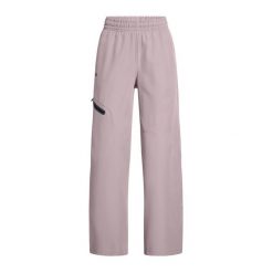 Spodnie damskie Under Armour Unstoppable Woven Wide Leg. Szare spodnie dresowe damskie Under Armour, s, na fitness i siłownię. Za 299.99 zł.