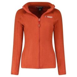 Bluza Polarowa Damska Pełen Suwak Tug. Brązowe bluzy z kapturem damskie Geographical Norway, na zimę, s, z materiału. Za 99.00 zł.