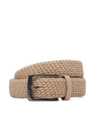 Calvin Klein Pasek Casual Pin Buckle 35Mm Fixed - LV04D7088G Beżowy. Brązowe paski męskie CALVIN KLEIN, bez wzorów, z syntetyku, casualowe. Za 249.99 zł.