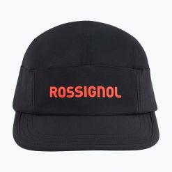 Czapka z daszkiem Rossignol Active 5 Panel. Czarne czapki męskie Rossignol, bez wzorów, z elastanu, sportowe. Za 139.99 zł.