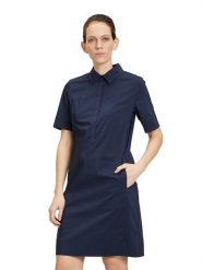 BETTY & CO Sukienka w kolorze granatowym rozmiar: 36. Niebieskie sukienki damskie Betty & Co., bez wzorów, bez kołnierzyka, bez ramiączek, midi. Za 92.42 zł.