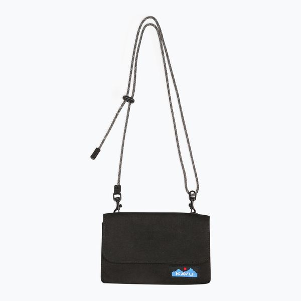 Portfel KAVU Islamorada Cross Body. Czarne portfele damskie KAVU, bez wzorów. Za 209.99 zł.