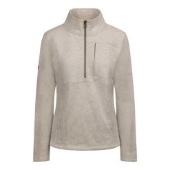 Bluza Damska Hoxie Marl Fleece Top. Białe bluzy z kapturem damskie Trespass, m, z bawełny. Za 205.99 zł.