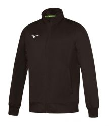 Kurtka z dresu Mizuno Team Core. Czarne kurtki męskie Mizuno, l, bez wzorów, z dresówki, sportowe, bez kaptura. Za 172.50 zł.