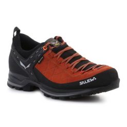 Buty Salewa Ms Mtn Trainer 2 Gtx 61356-7519 czarne. Czarne buty trekkingowe męskie z gore-texu, przed kostkę, bez zapięcia, trekkingowe, gore-tex. Za 1,083.18 zł.