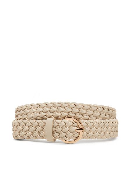 DeeZee Pasek Damski B20003 Écru. Paski damskie DeeZee, bez wzorów, ze skóry. Za 49.99 zł.