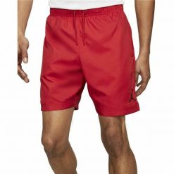 Krótkie Spodenki Sportowe Męskie Jordan Jumpman. Czerwone szorty męskie Nike, m, z materiału. Za 273.00 zł.