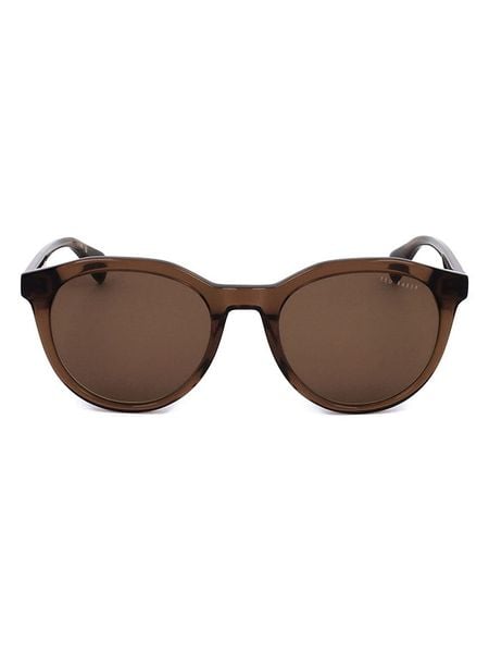 Ted Baker Męskie okulary przeciwsłoneczne w kolorze brązowym rozmiar: 51. Brązowe okulary przeciwsłoneczne męskie Ted Baker, z tworzywa sztucznego. Za 201.08 zł.