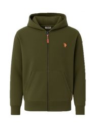 U.S. Polo Assn. Bluza w kolorze oliwkowym rozmiar: XL. Brązowe bluzy z kapturem męskie U.S. Polo Assn., s, z bawełny. Za 239.86 zł.