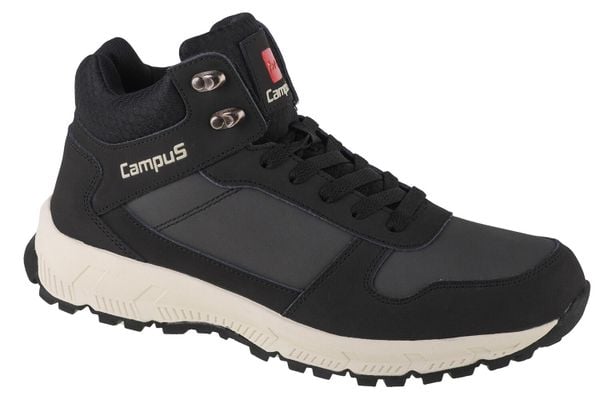 Buty trekkingowe męskie, Campus Norden. Czarne buty trekkingowe męskie Campus, z materiału, bez zapięcia. Za 195.99 zł.