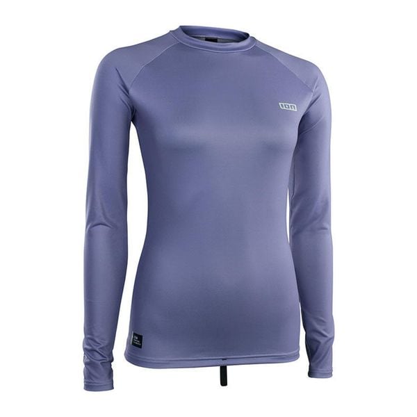 Koszulka Lycra damska Rashguard ION LA - Lost Lilac. Czerwone t-shirty damskie ION, bez wzorów, z lycry, bez kołnierzyka. Za 240.00 zł.